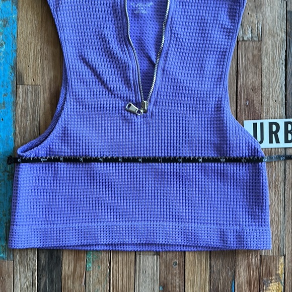 Urban Outfitters Waffle Knit Crop Top NWT Sz XL - Picture 6 of 10